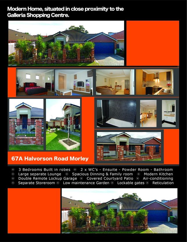 3 bedrooms House in 67a Halvorson Road MORLEY WA, 6062