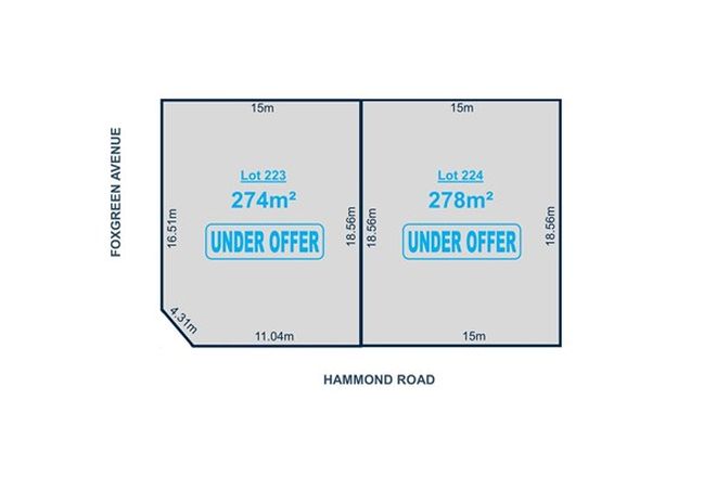 Picture of Lot 223 & 224 Hammond Road, FINDON SA 5023