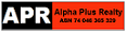 _Archived_Alpha Plus Realty's logo