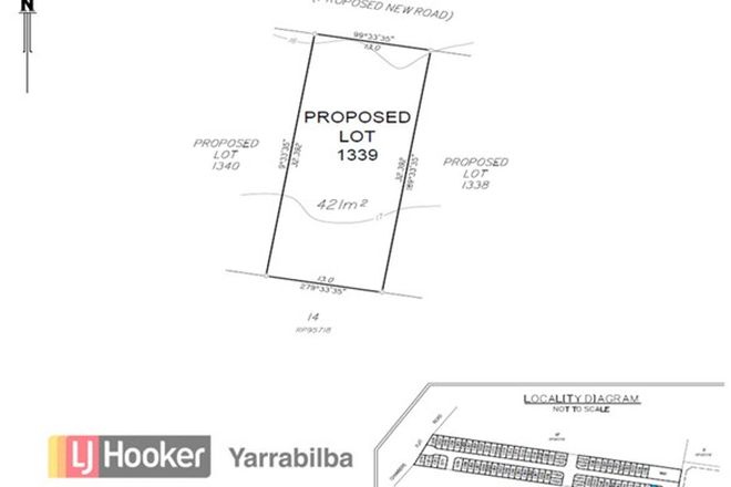 Picture of Lot 1339/366 Chambers Flat Road, LOGAN RESERVE QLD 4133