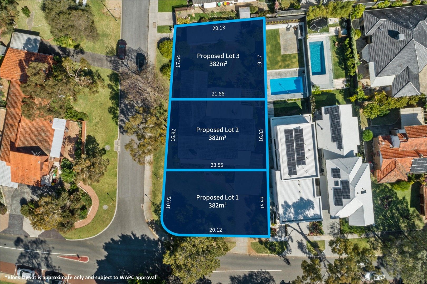Lot Prop. Lot 1, 2 & 3/42 Bournemouth Crescent, Wembley Downs WA 6019