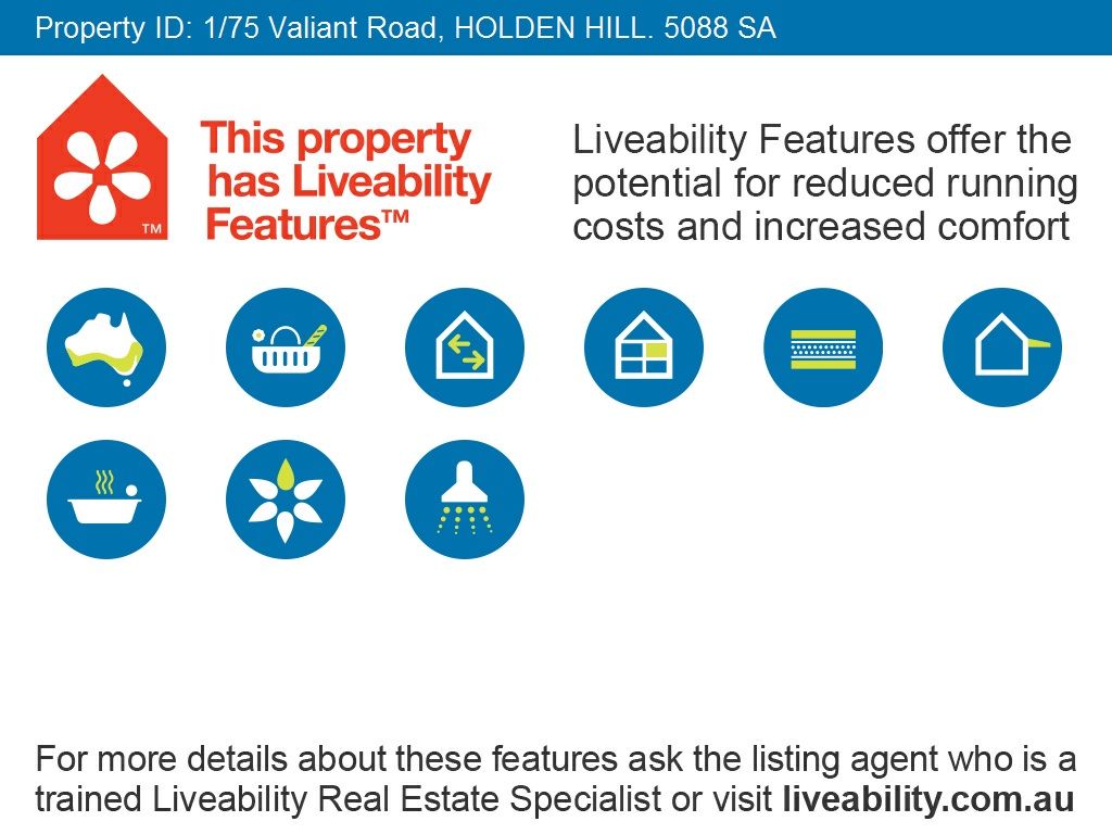 1/75 Valiant Road, Holden Hill SA 5088, Image 1