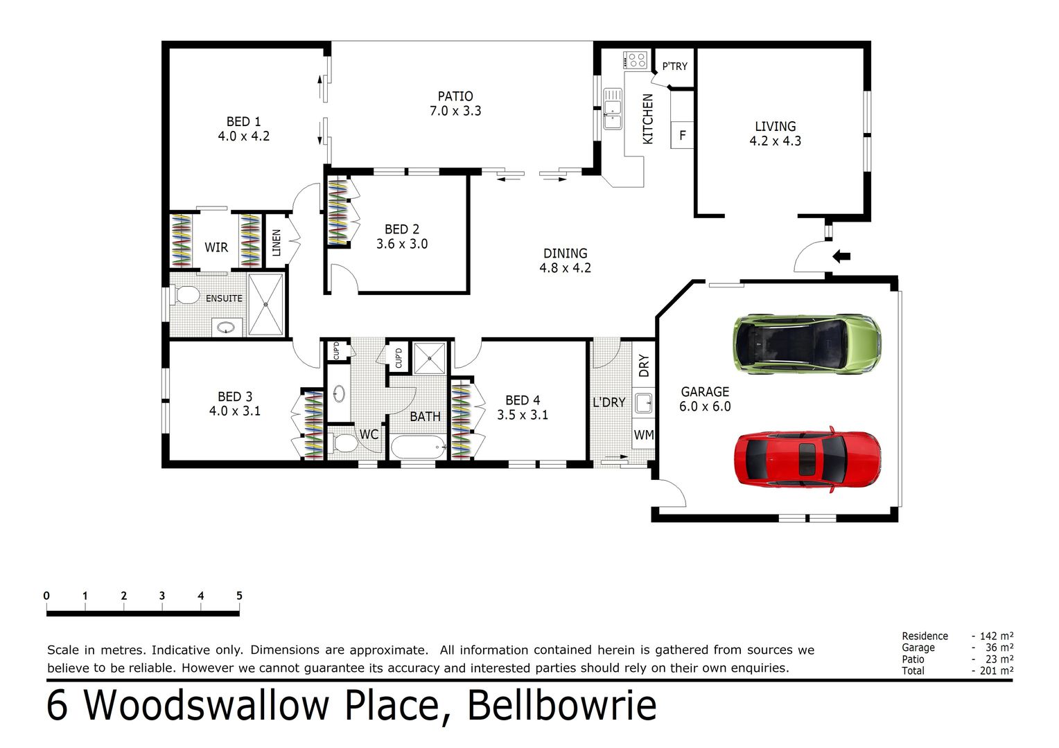 6 Woodswallow Place, Bellbowrie QLD 4070, Image 2