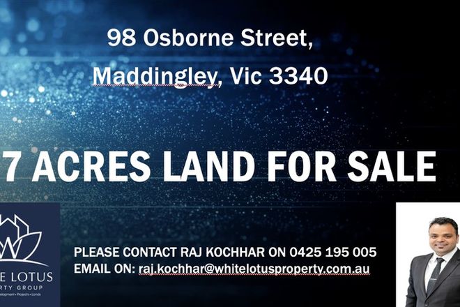 Picture of 98 Osborne Street, MADDINGLEY VIC 3340