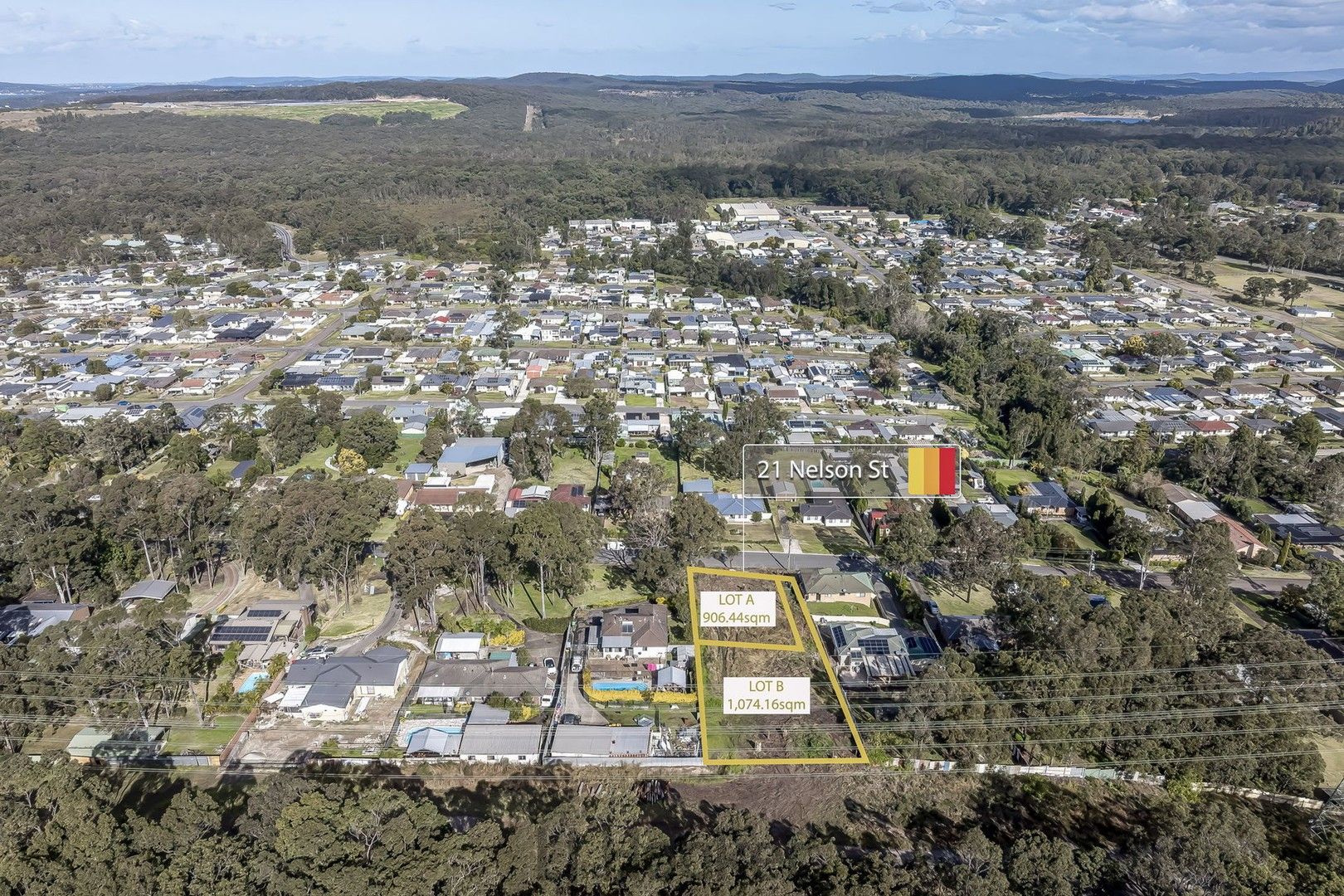 Vacant land in 21A & 21B Nelson Street, BARNSLEY NSW, 2278