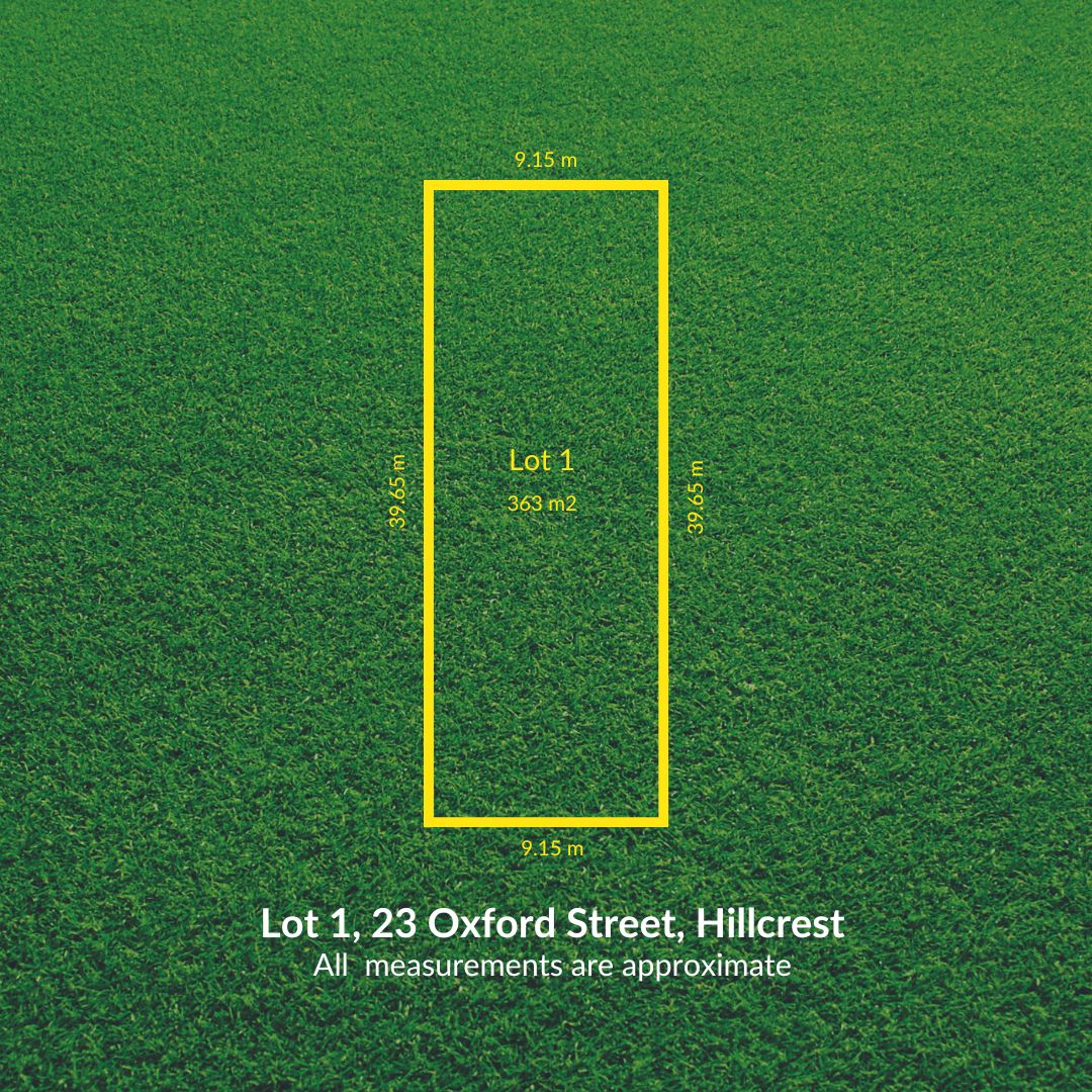 Lot 1/23 Oxford Street, Hillcrest SA 5086, Image 0