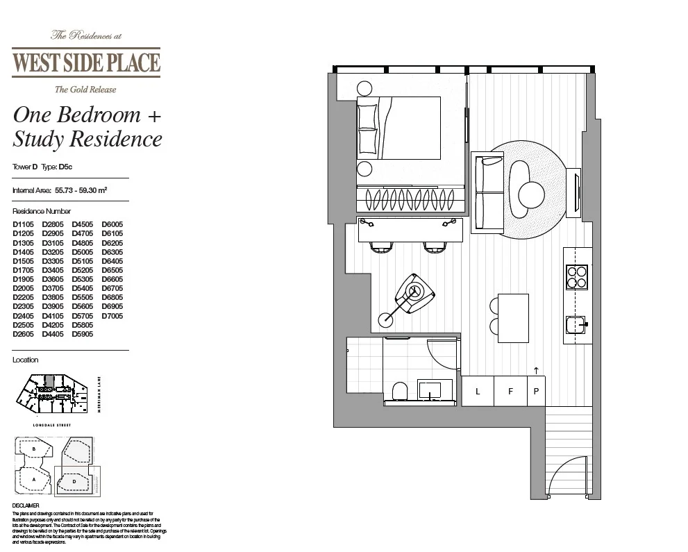Additional image 7 of 1305D/648 Lonsdale Street, Melbourne VIC 3000