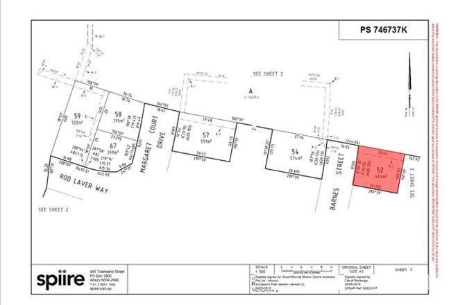 Picture of Lot 52 Barnes Street, BARANDUDA VIC 3691