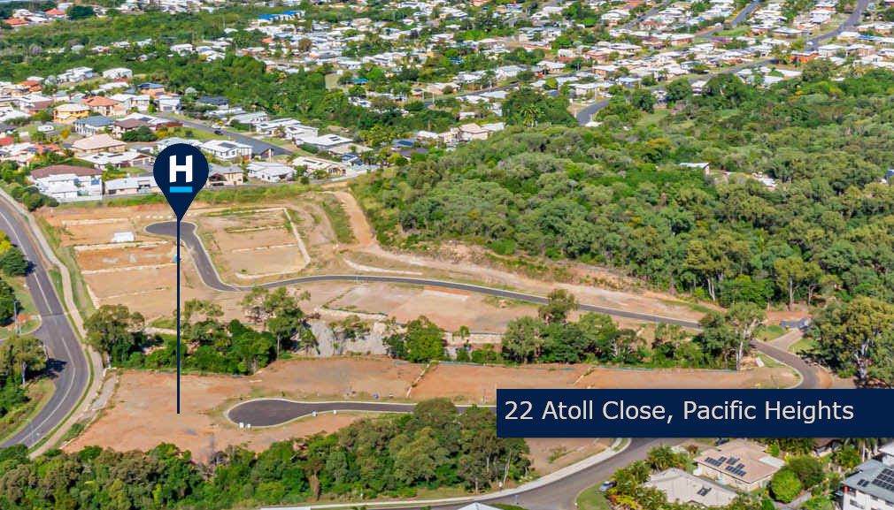 Vacant land in 21 Atoll Close, PACIFIC HEIGHTS QLD, 4703