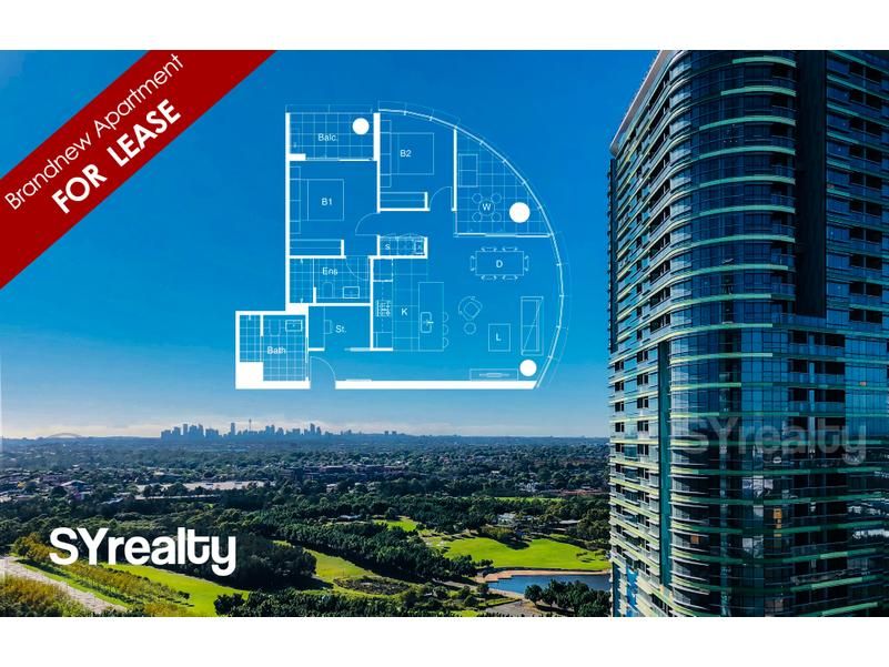 2 bedrooms Apartment / Unit / Flat in 1608/1 Brushbox Street SYDNEY OLYMPIC PARK NSW, 2127