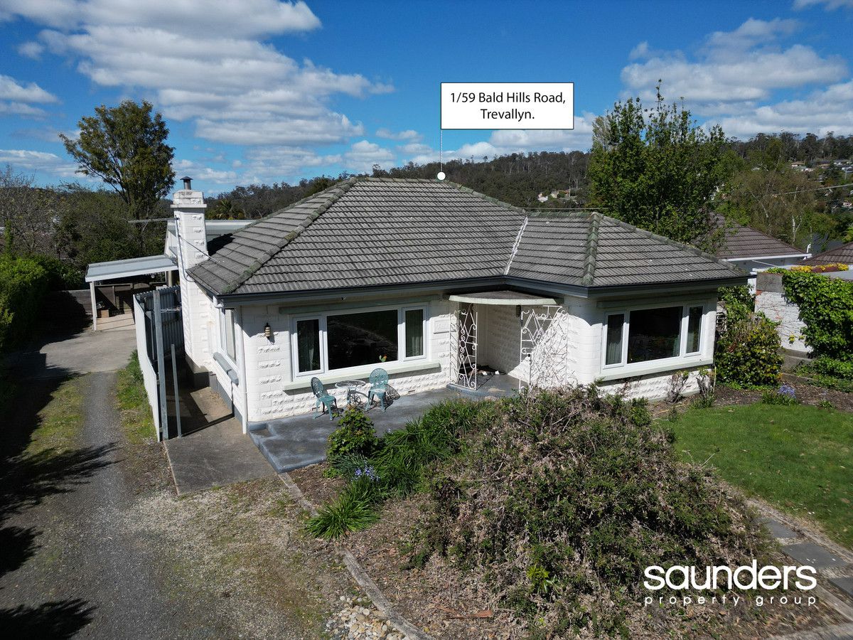 2 bedrooms House in 1/59 Bald Hill Road TREVALLYN TAS, 7250