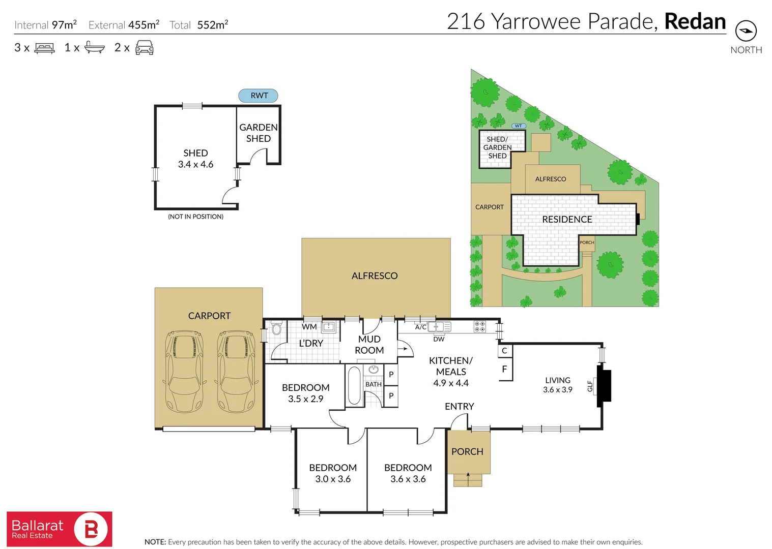 216 Yarrowee Parade, Redan VIC 3350 | Domain