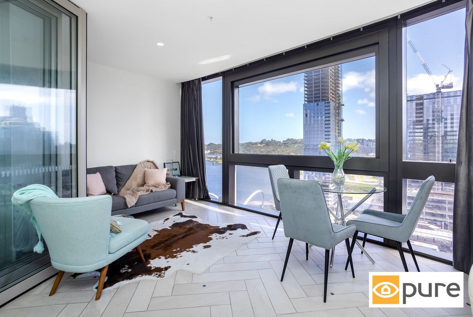 1707/11 Barrack Square, Perth WA 6000 Apartment For Rent 950 Domain