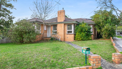 Picture of 15 Wattle Valley Road, MITCHAM VIC 3132
