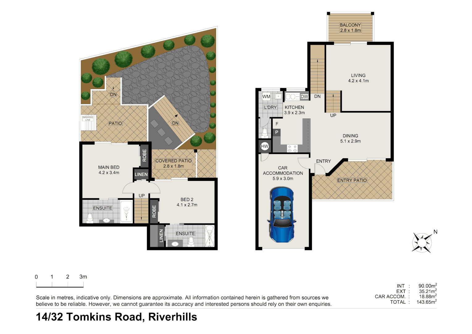 14/32 Tomkins Road, Riverhills QLD 4074, Image 2