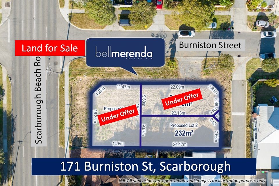 Vacant land in 171 (Lot 2) Burniston Street, SCARBOROUGH WA, 6019