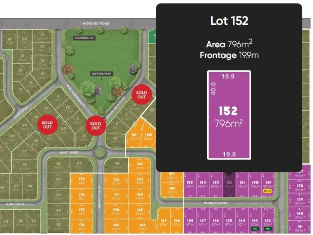 New land in Lot 152 Daybreak Drive, BARGARA QLD, 4670