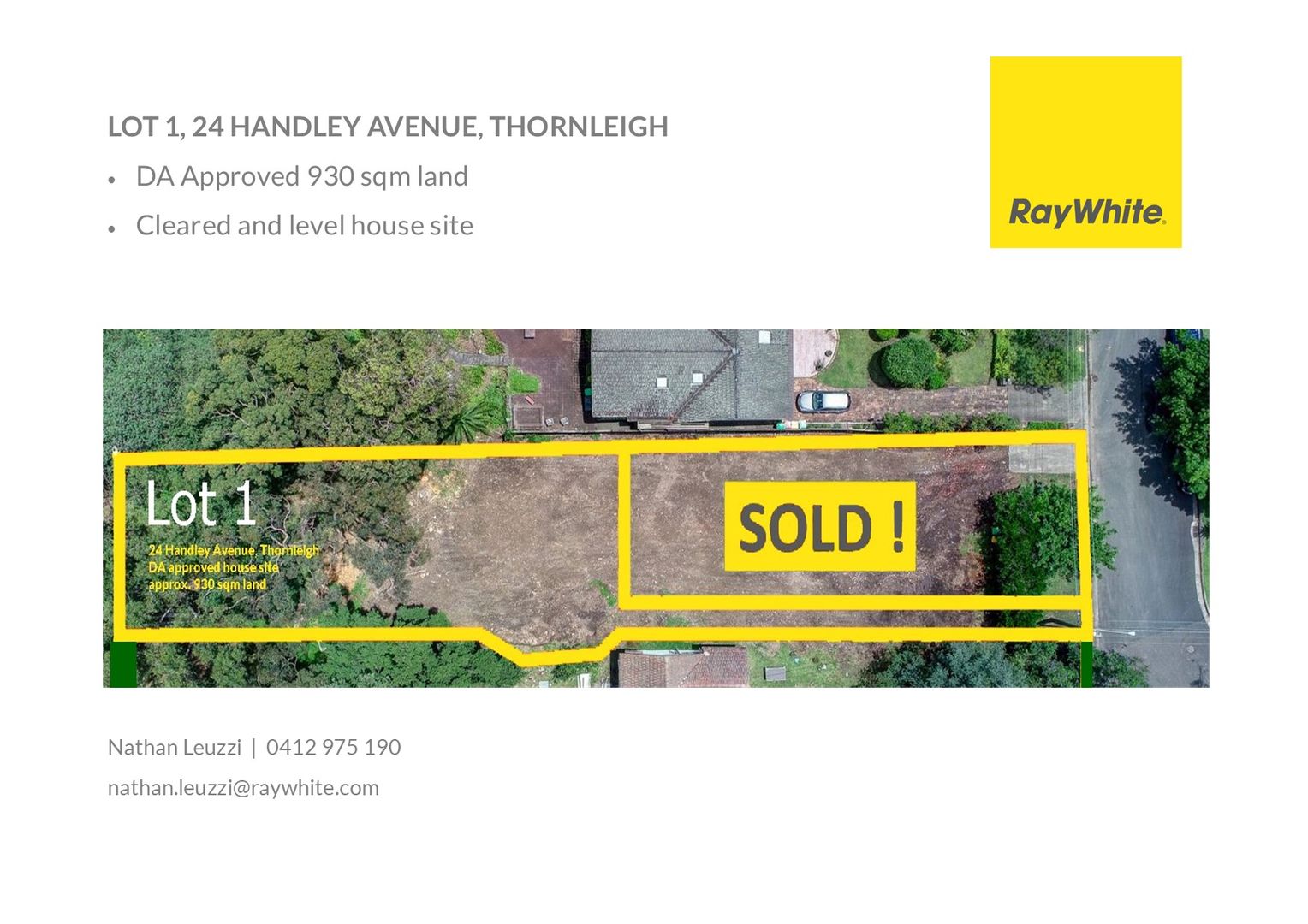 Lot 1, 24 Handley Avenue, Thornleigh NSW 2120, Image 1