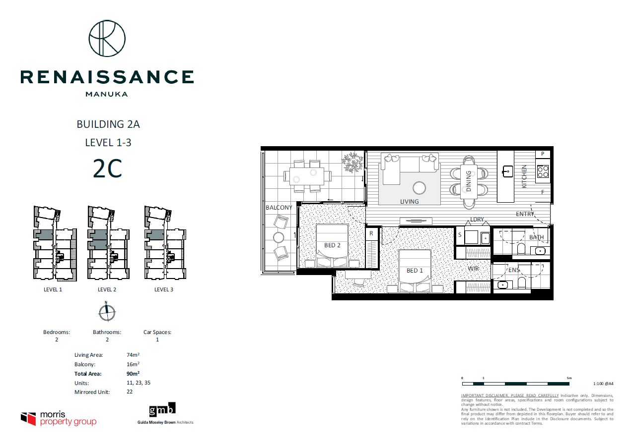 11/17 Captain Cook Cres, Griffith ACT 2603, Image 2