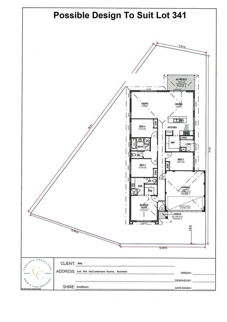 Lot 341/16 Yellowstone Grove, Success WA 6164, Image 2