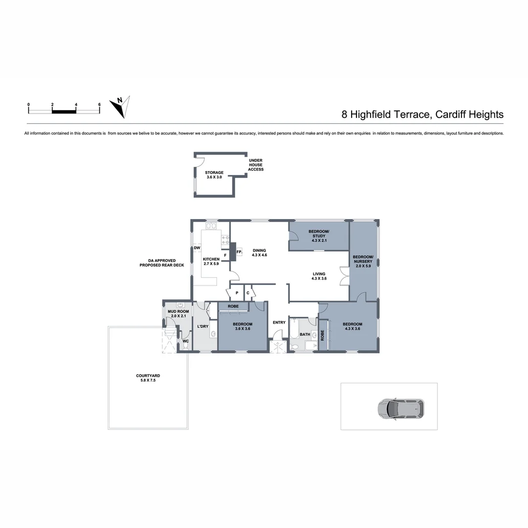 8 Highfield Terrace, Cardiff Heights NSW 2285 | Domain