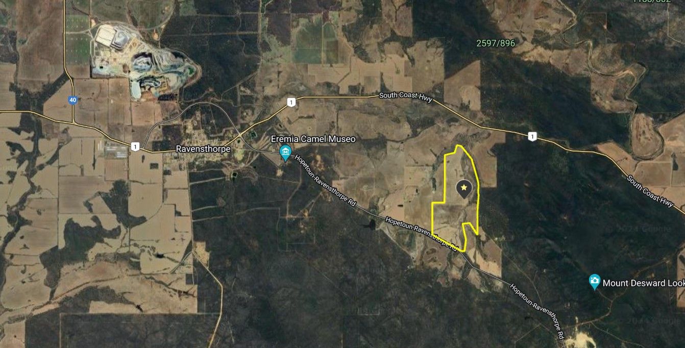 344 HopetounRavensthorpe Road, Ravensthorpe WA 6346 Vacant Land for Sale