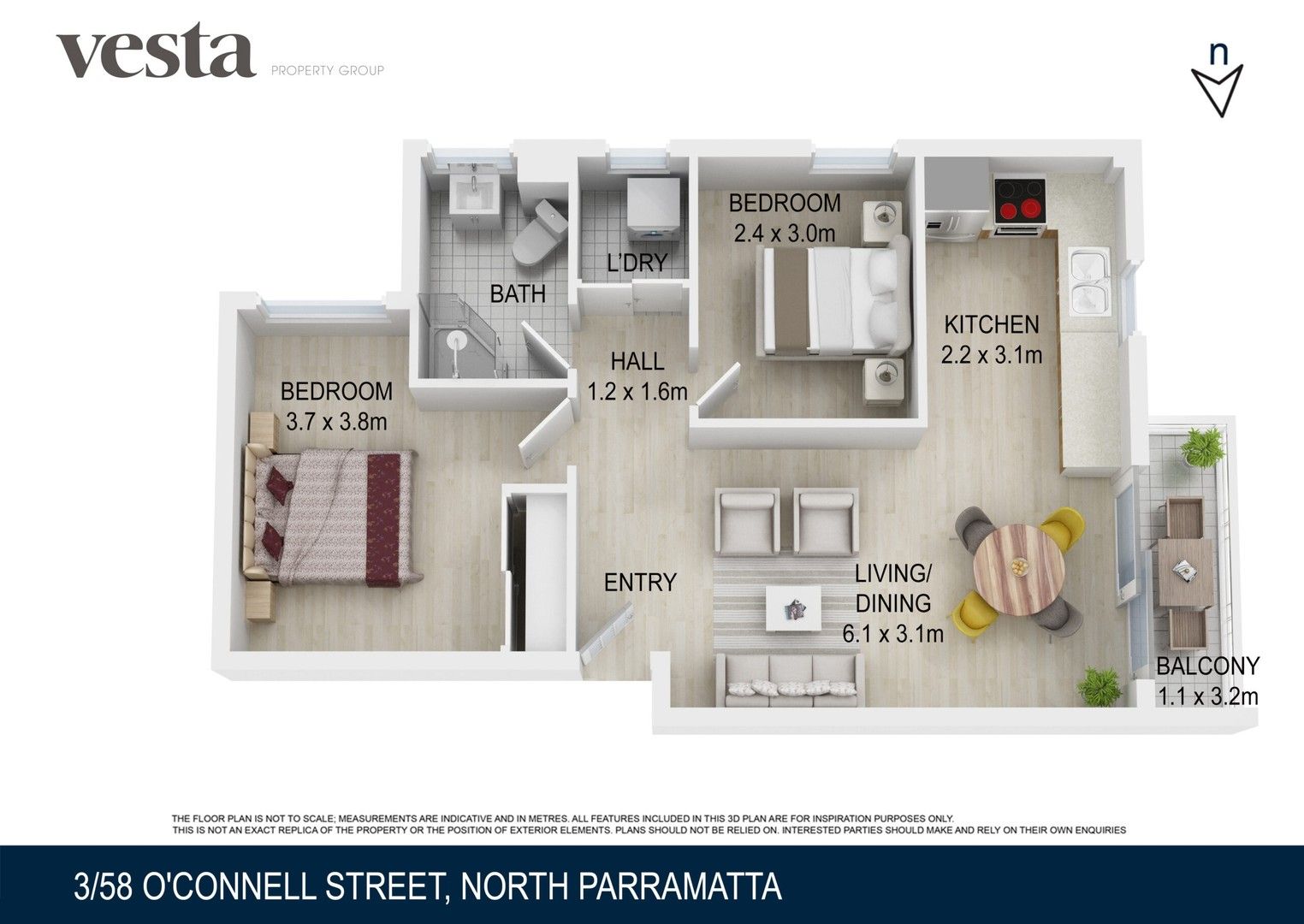 3/58 O'Connell Street, Parramatta NSW 2150, Image 0