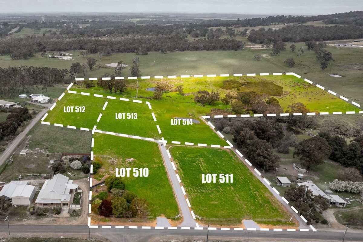 Vacant land in 510, 511, 512/513 & 514 Warburton Road, MOUNT BARKER WA, 6324