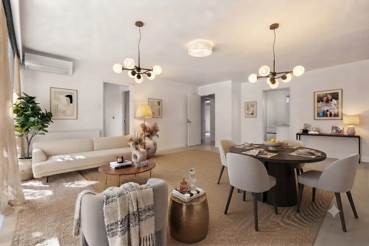 Elevated and light filled apartment of generous proportions, Toorak
