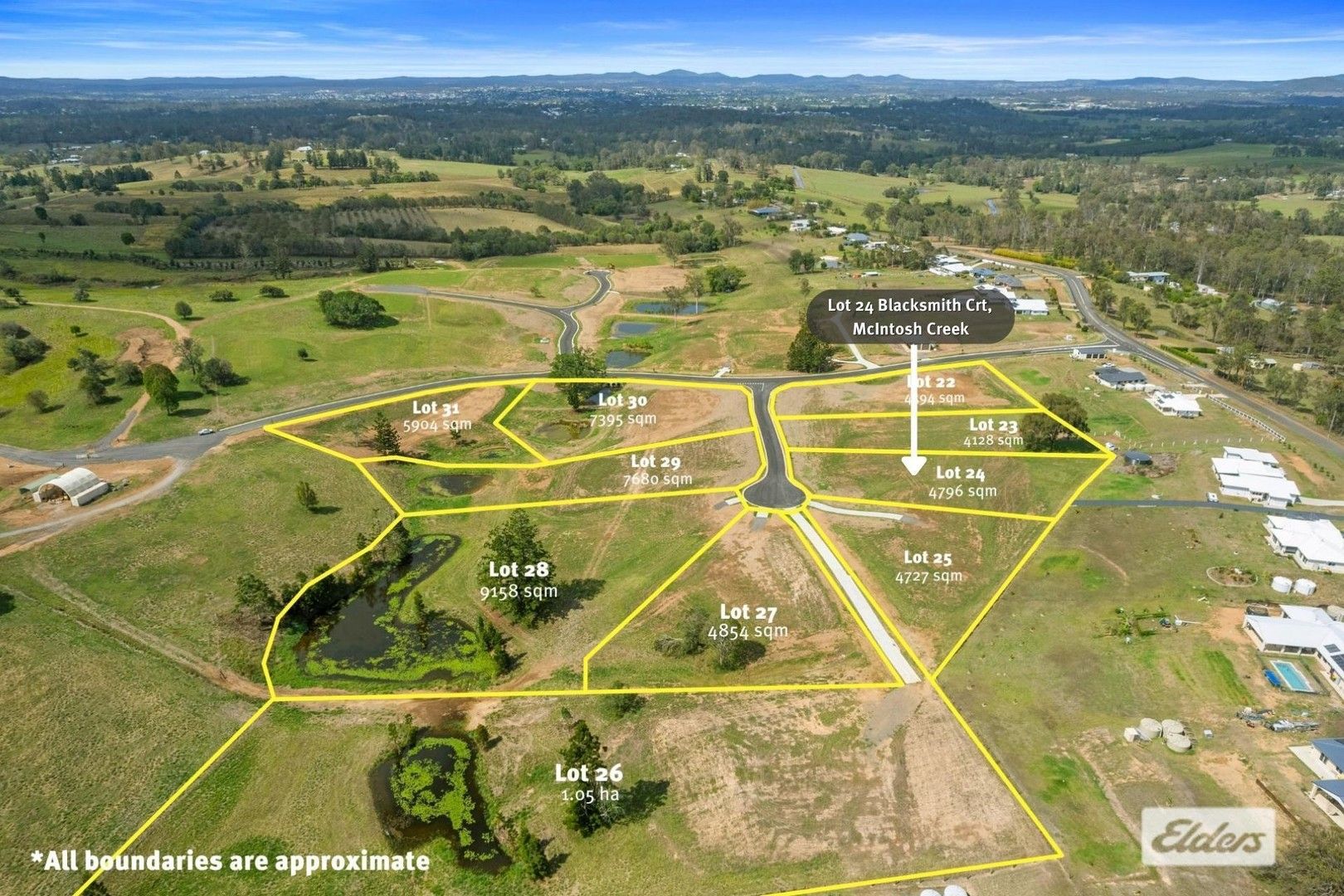 Vacant land in 24 Blacksmith Court, MCINTOSH CREEK QLD, 4570