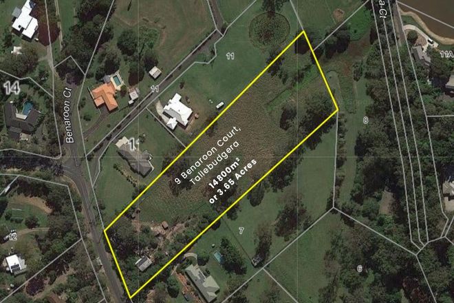 Picture of 9 Benaroon Court, TALLEBUDGERA QLD 4228