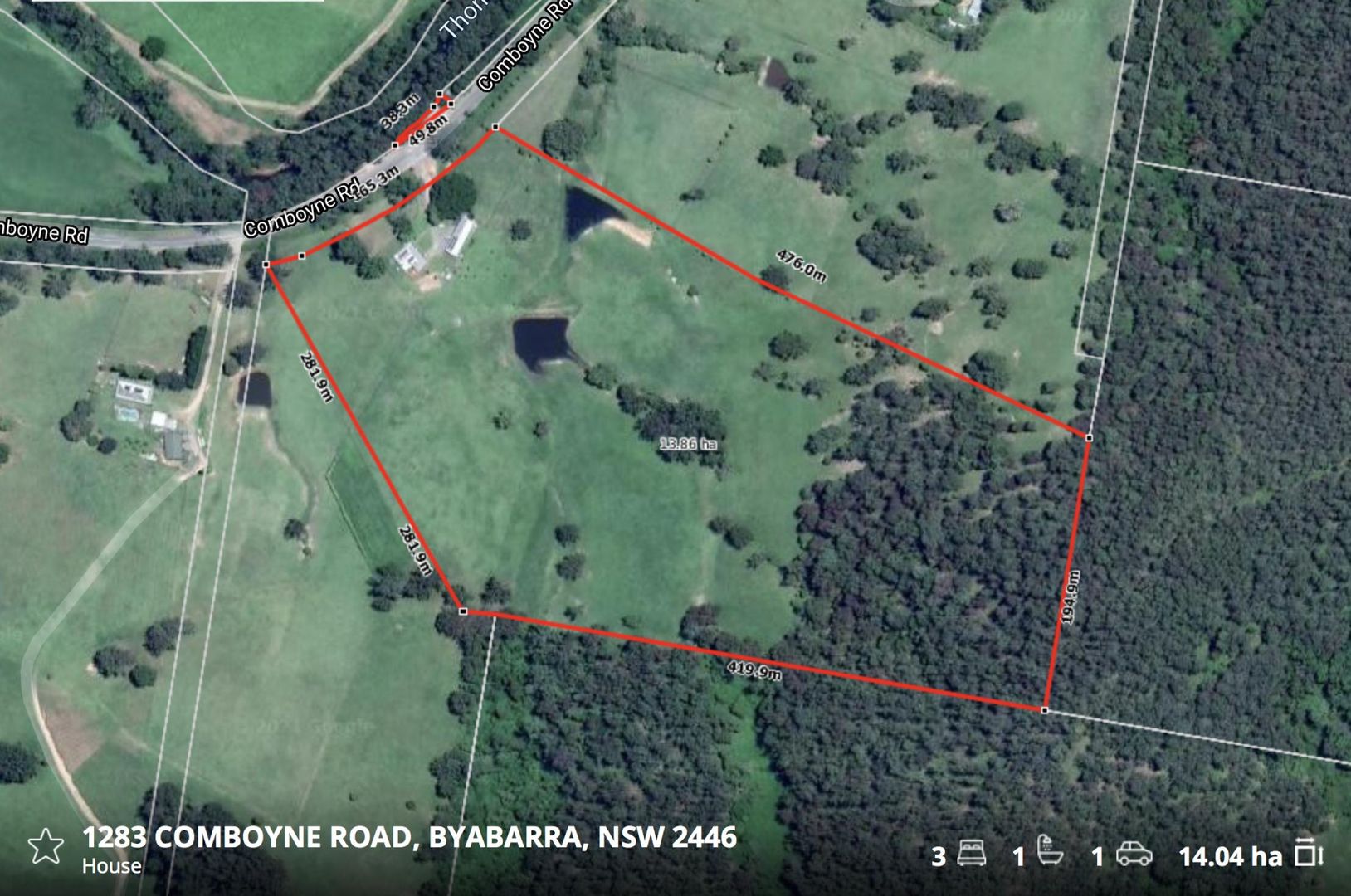 1283 Comboyne Road, Byabarra NSW 2446, Image 1