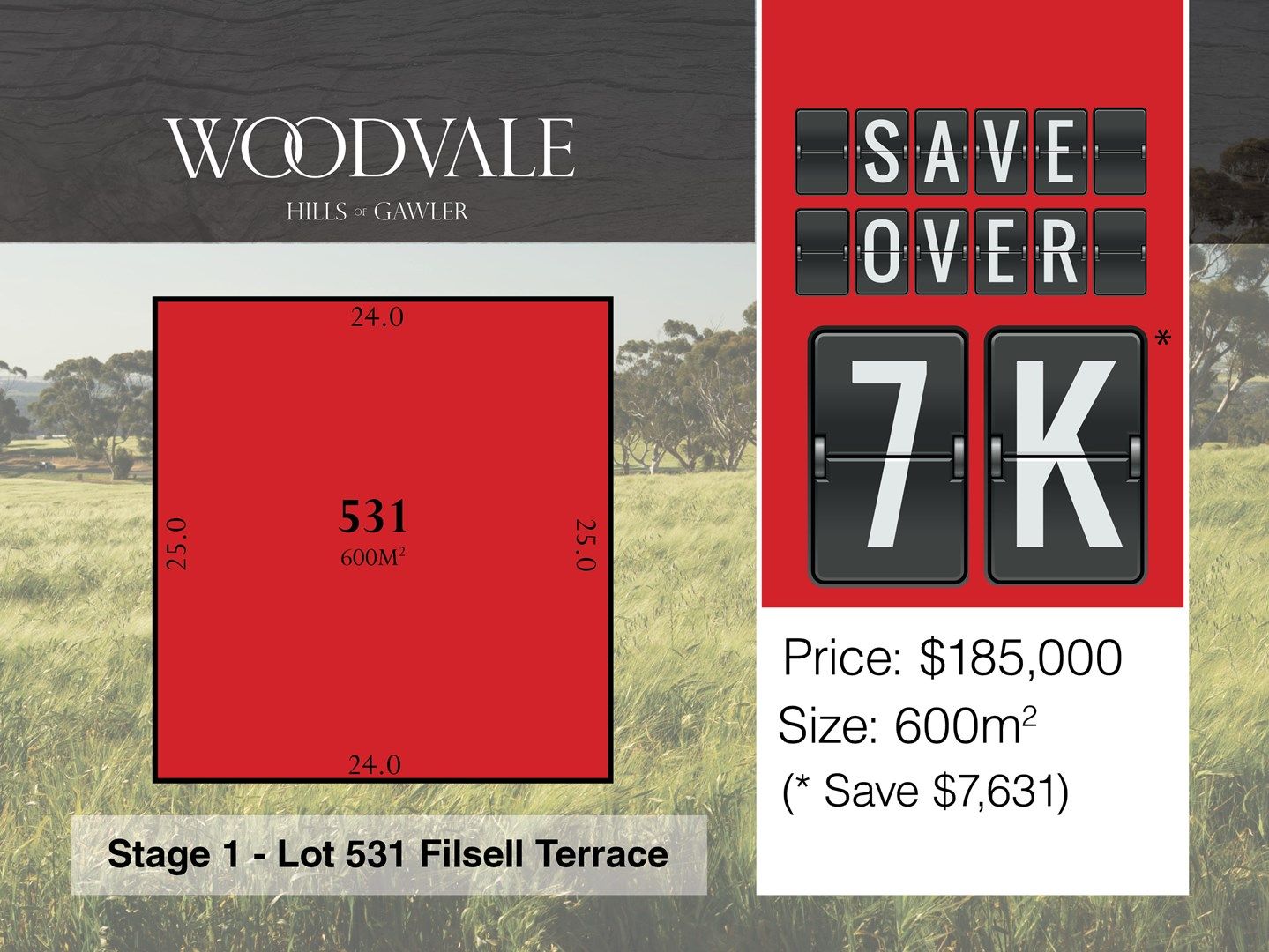 Lot 531 Filsell Terrace, Gawler South SA 5118, Image 0