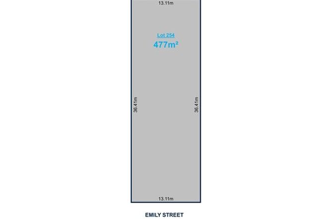 Picture of Lot 254 Emily Street, WOODVILLE WEST SA 5011