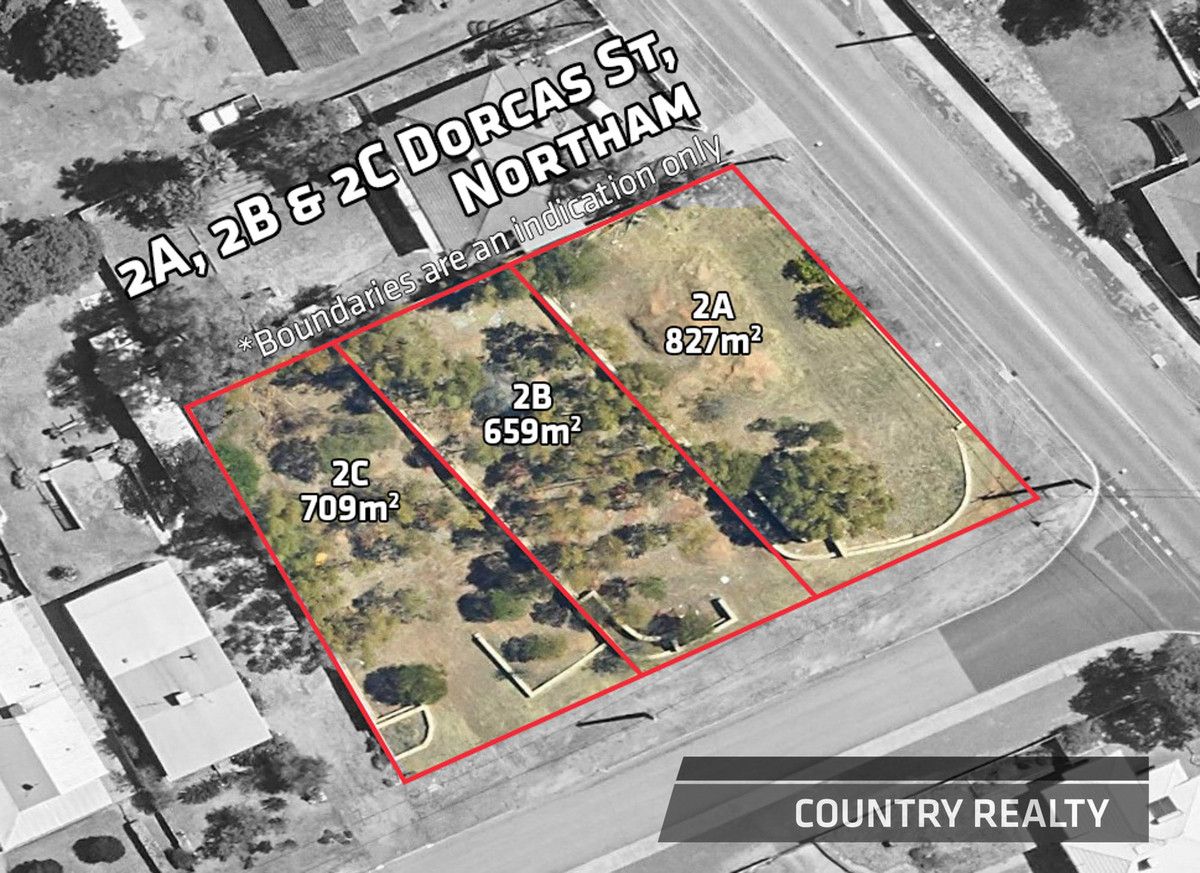 Vacant land in 2A, 2B & 2C Dorcas Street, NORTHAM WA, 6401