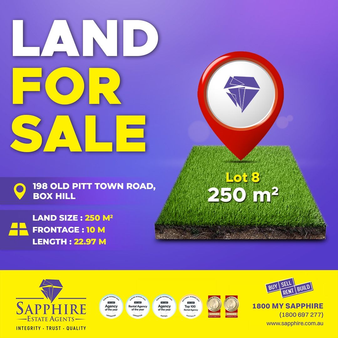 Vacant land in 8/198 Old Pitt Town Road, BOX HILL NSW, 2765
