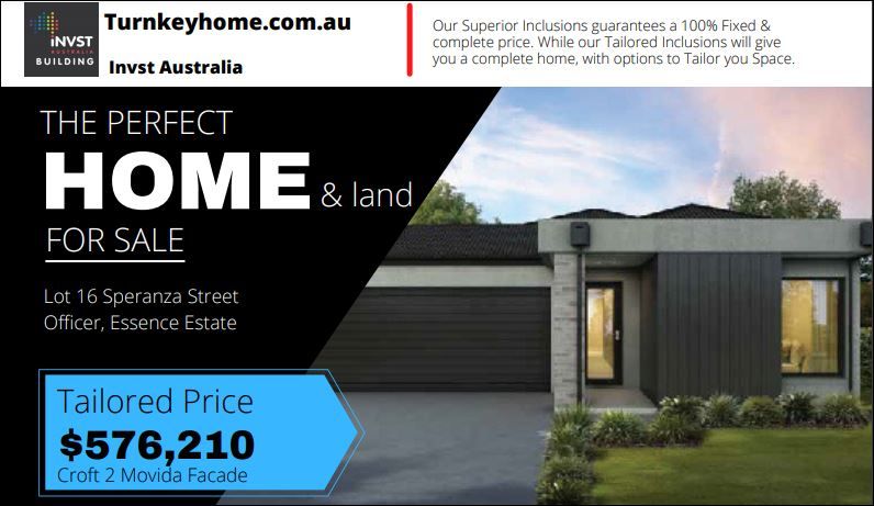 3 bedrooms House in Lot 16 Speranza Street OFFICER VIC, 3809