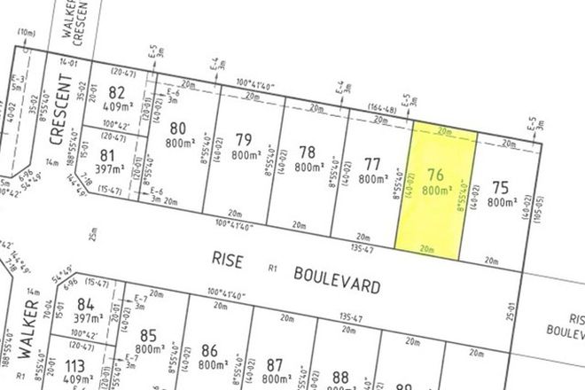 Picture of Lot 76 Rise Boulevard, TRARALGON VIC 3844