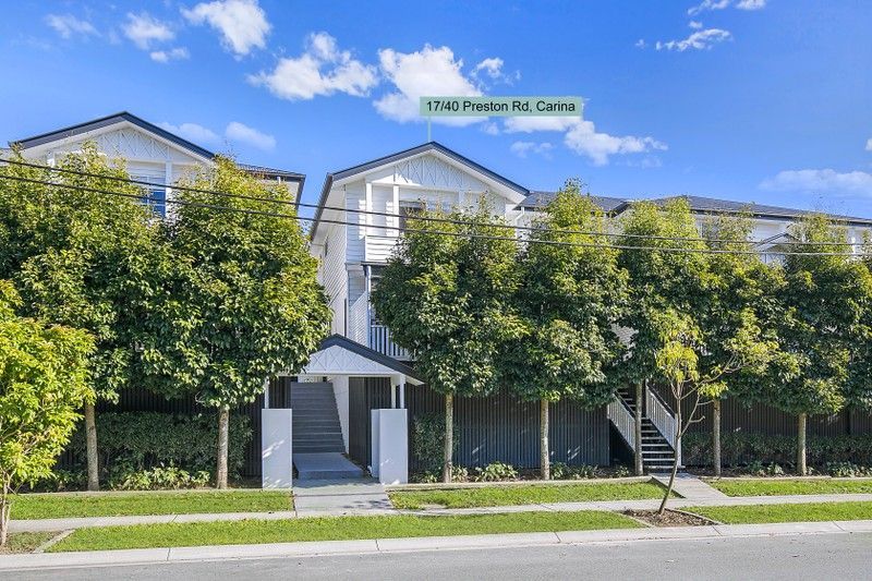 2 bedrooms Townhouse in 17/40 Preston Road CARINA QLD, 4152