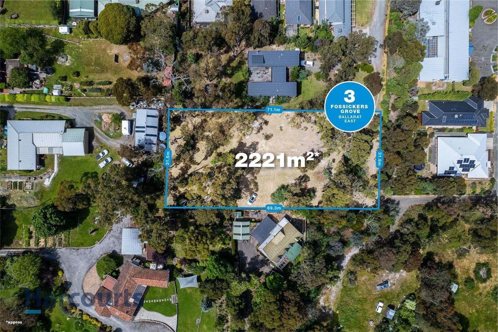 Vacant land in 3 Fossickers Grove, BALLARAT EAST VIC, 3350