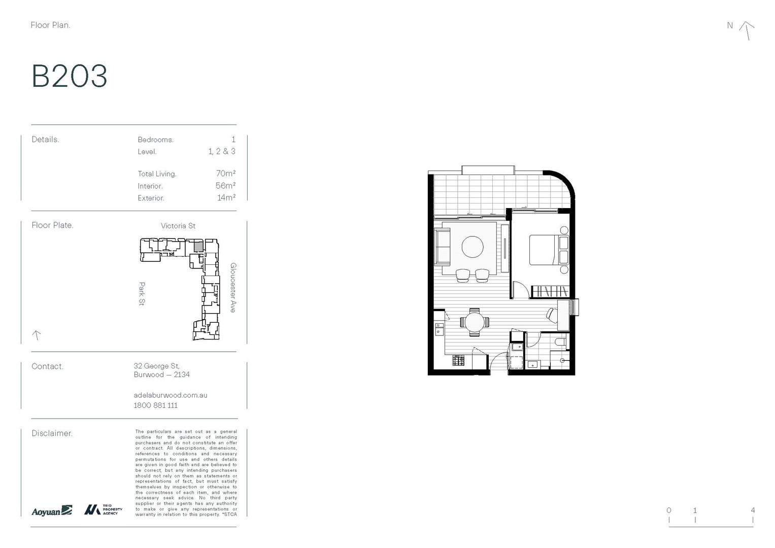 B203/1 Gloucester Avenue, Burwood NSW 2134, Image 1