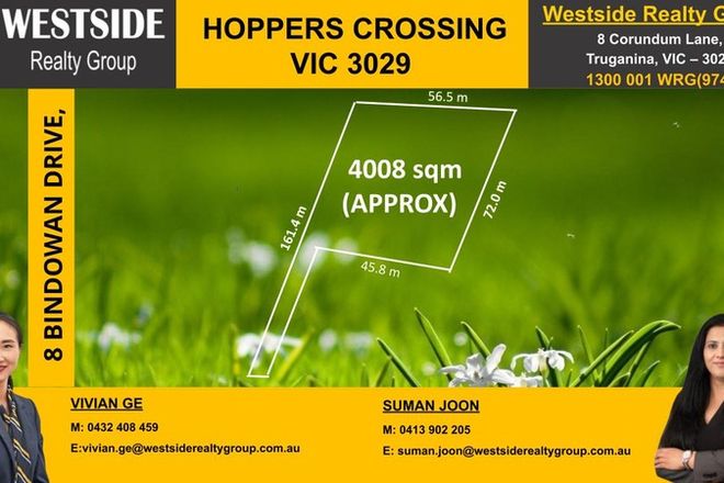 Picture of 8 Bindowan Drive, HOPPERS CROSSING VIC 3029