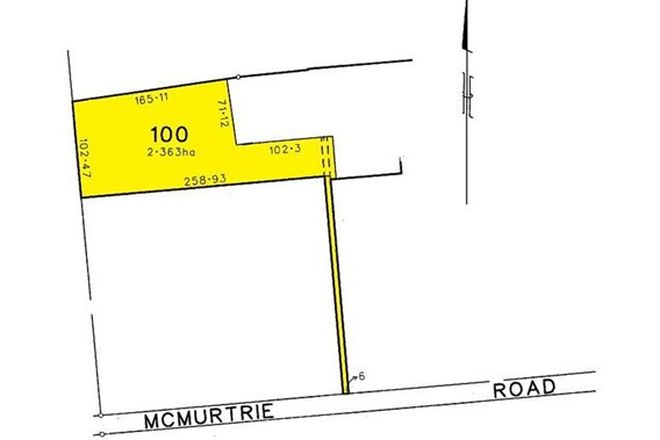 Picture of Lot 100 McMurtrie Road, MCLAREN VALE SA 5171