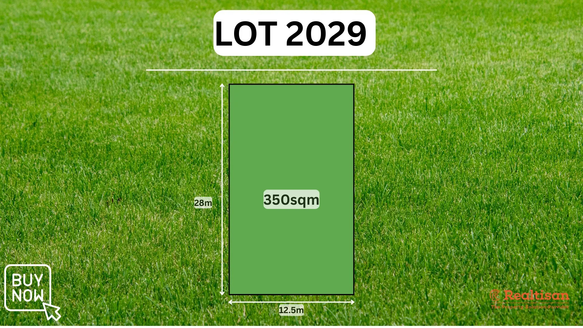 350 sqm homesite with an impressive 12.5m frontage, Rouse Hill