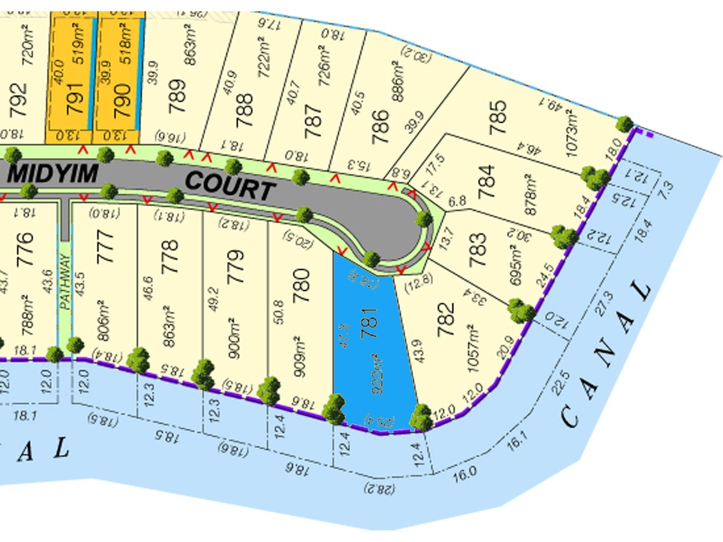 Vacant land in Lot 781 Midyim Court, BANKSIA BEACH QLD, 4507