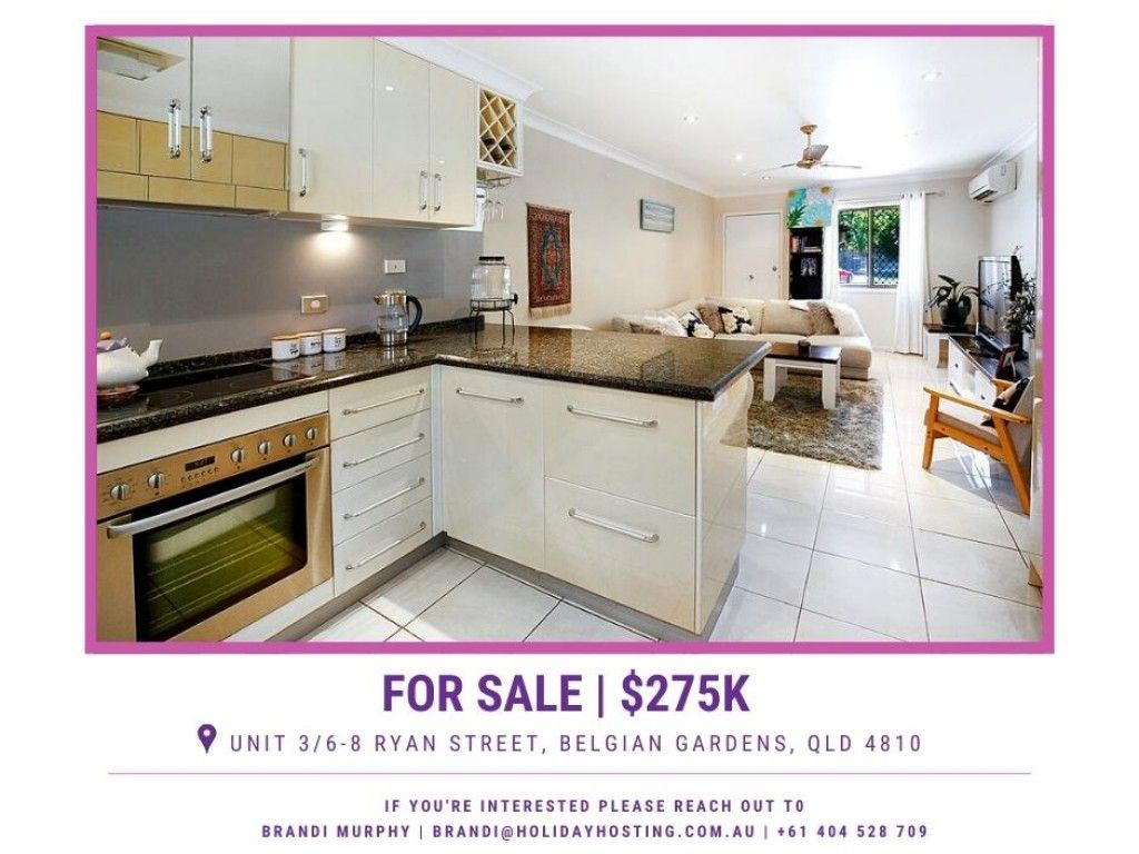 2 bedrooms Apartment / Unit / Flat in 3/6 Ryan Street BELGIAN GARDENS QLD, 4810