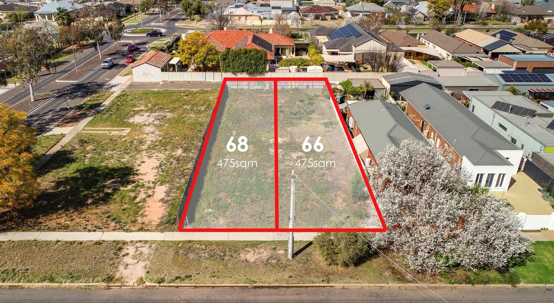 Vacant land in 66-68 Cherry Avenue, MILDURA VIC, 3500