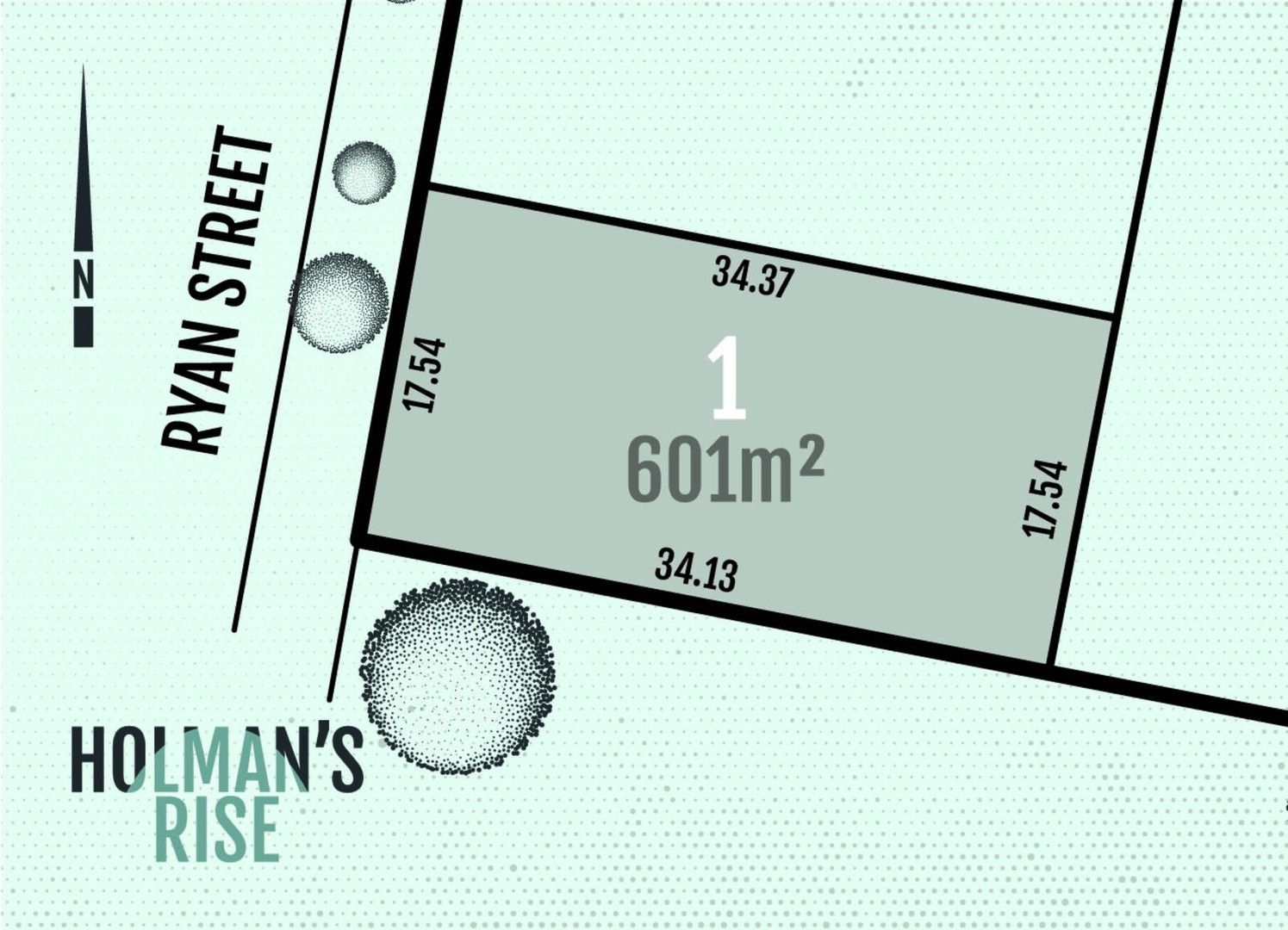 Vacant land in Holman's Rise/Lot 1 Ryan Street, BROWN HILL VIC, 3350