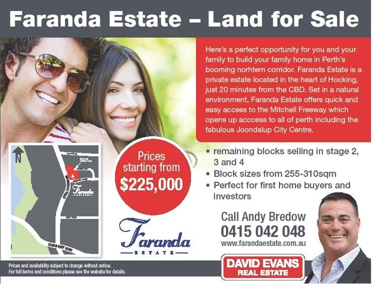 Lot 180 Faranda Estate, Hocking WA 6065, Image 0