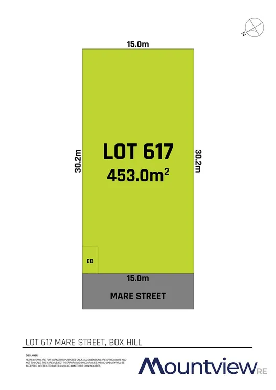 East-Facing 453sqm Block | 15m Frontage | Registering Q4 2026, Box Hill